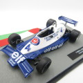 Formula 1 Tyrrell 008 - 1978 die-cast racing model car - #4 Patrick Depailler - scale 1/43