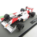 Formula 1 McLaren MP 4/4 - 1988 die-cast racing model car - #12 Ayrton Senna - scale 1/43