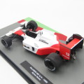 Formula 1 McLaren MP 4/4 - 1988 die-cast racing model car - #12 Ayrton Senna - scale 1/43