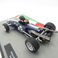 Formula 1 Eagle MK1 - 1967 die-cast racing model car - #36 Dan Gurney - scale 1/43