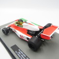 Formula 1 McLaren M23 - 1977 die-cast racing model car - #40 Gilles Villeneuve - scale 1/43