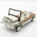 Meccano Ltd Dinky Toys Austin Mini Moke die-cast toy car - no tyres - canopy missing
