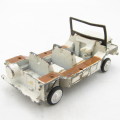Meccano Ltd Dinky Toys Austin Mini Moke die-cast toy car - no tyres - canopy missing