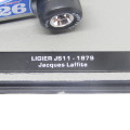 Formula 1 Ligier JS11 - 1979 die-cast racing model car - #26 Jacques Laffite - scale 1/43