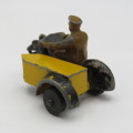 Meccano Dinky Toys die-cast motorcycle and side car