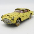Corgi Toys #218 Aston Martin DB4 die-cast toy car - tyre damaged