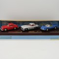Matchbox Dinky Classic Sports cars series 1 Porche / Mercedes - Ferrari die-cast model car set
