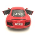 Kinsmart Audi R8 die-cast model car- scale 1/36