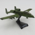 A-10 Thunderbolt Warthog die-cast model plane - scale 1/140
