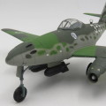 Franklin Mint German Luftwaffe Messerschmitt 262 die-cast model plane -scale 1/48