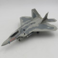 Gaincorp Models F-22 Raptor fighter jet die-cast model plane - scale 1/72