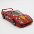 Bburago Ferrari F40 die-cast racing model car - scale 1/43