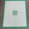 Vintage SA Railways tablecloth - 140 cm x 113 cm