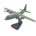 US Air Force Lockheed C130 H wooden plane model - scale 1/100