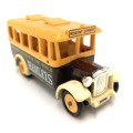 Lledo 1935 Dennis single deck coach Hamley`s die-cast model in box