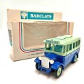 Lledo Dennis Coach - Barclays Bank advertising model car in box
