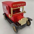 Lledo Ford model T News of the World delivery van in box