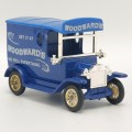 Lledo Ford Model T advertisement die-cast model van - `Woodward`s` - in box