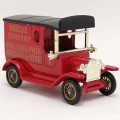 Lledo Ford Model T Rescue Company Philadelphia delivery van in box with figurines