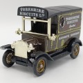 Lledo Ford Model T Yorkshire Biscuits delivery van in box with figurines