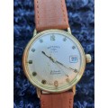 vintage men's rotary de luxe automatic watch