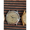 3x vintage men's watches