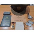 Military medal Paul Kruger family related