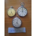 Lots of Vintage pocket watches and parts