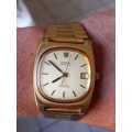vintage men's omega megasonic Geneve chronometer