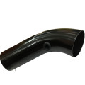 Racing Universal Air Intake Pipe Super Power-Flow Pipe Hose with Cone Filter Kit - Black - 0114A
