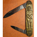 An Adolf Hitler Pocket Knife made in Germany