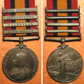 Boer War QSA Medal to Pte. H.C. Rutherford Border Horse