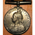 Boer War QSA Medal to Trooper Thomas Edward Dobbin East Griqualand Mounted Rifles