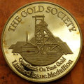 South Africa: 1980 Gold Society 10th Anniversary: 1/10 oz Gold Krugerrand Medal