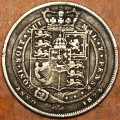 Great Britain: 1824 King George IIII Silver Sixpence