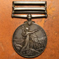 Boer War King's South Africa (KSA) Medal to Pte. E.S Loder Cape Mounted Riflemen