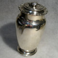 Sterling Silver Sugar Shaker: Birmingham Hallmarks for 1948-49: 132 gm