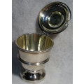 Antique Georgian Sterling Silver Jam Pot: London Hallmarks for 1790-91: 267 gm