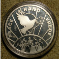 1993 Silver Proof 2 Rand in Case: PEACE - VREDE