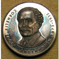 Cornelis Jacob Langenhoven, Author of  `Die Stem`, 50th Anniversary of Death Cased Silver Medal