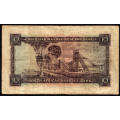 1957 MH deKock 10 Pounds Banknote
