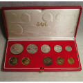 1983 Long Proof Set with Silver Rand and Gold R1 + R2