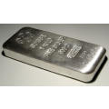 One Kilogram Fine (.999) Silver PAMP Swisse Bar, 32.15 Troy Ounces