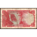 Rhodesia: 1964 Queen Elizabeth II One Pound Banknote
