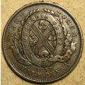 Lower Canada: 1837 Half Penny Bank Token