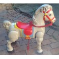Vintage Toy - Mobo mechanical ride on/walking horse