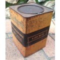 Vintage 5 pound Plaaskoffie coffee tin
