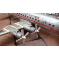 Flagship Carolyn (American Airlines) - Vintage Linemar tin lithographed battery operated toy - 1950s