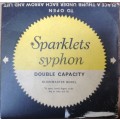 Globemaster Sparklets Syphon / Siphon in original box - double capacity - unused