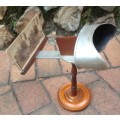 Antique table stereo viewer/stereoscope - comes with 2 Anglo-Boer war photos